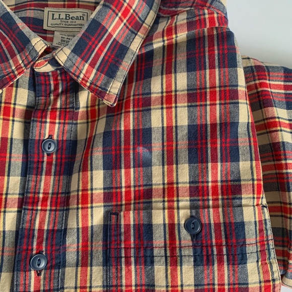 L.L. Bean Plaid Shirt - Picture 2 of 3